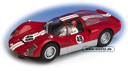 CARRERA Exklusiv Exklusiv Porsche Carrera 6 # 49 red